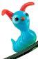 Preview: Orchideenstab, Blatt mit Raupe -blau- (normale Ausf.)